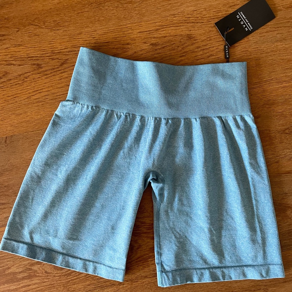 NVGTN Sky Blue Pro Shorts - Brand New